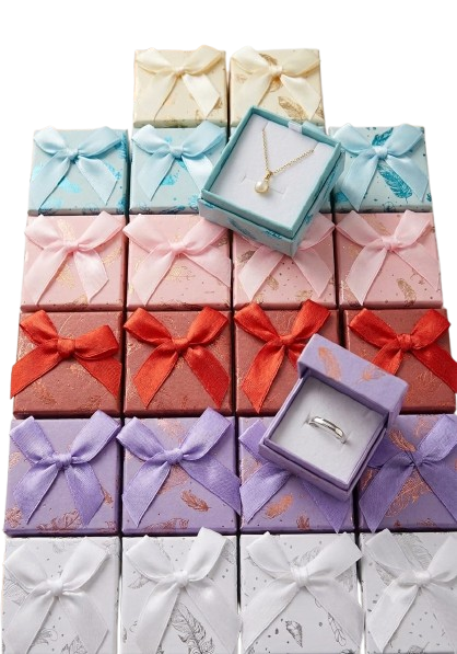 Caja diseño Plumas 